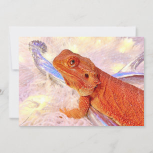 Tarjeta Festiva Enseñar la llanura de mora y brillante del dragón 