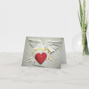 Tarjeta Festiva Entrega del amor