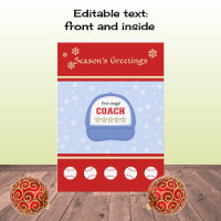 Entrenadores de béisbol navidades vacaciones perso