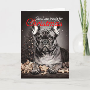 Tarjeta Festiva Envía regalos para Navidad. Urgente. 