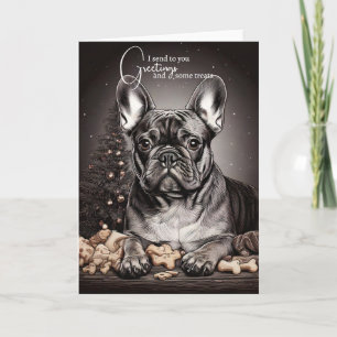 Tarjeta Festiva Envía regalos para Navidad. Urgente.