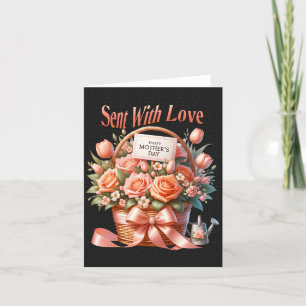 Tarjeta Festiva Enviado con amor el día de la madre