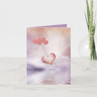 Tarjeta Festiva Enviar amor a través de las millas