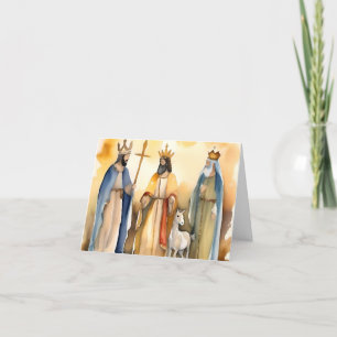 Tarjeta Festiva Epifanía o Día de Reyes A - 6 de enero