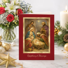 Epifanía Religiosa Oración de los Tres Reyes Jesús