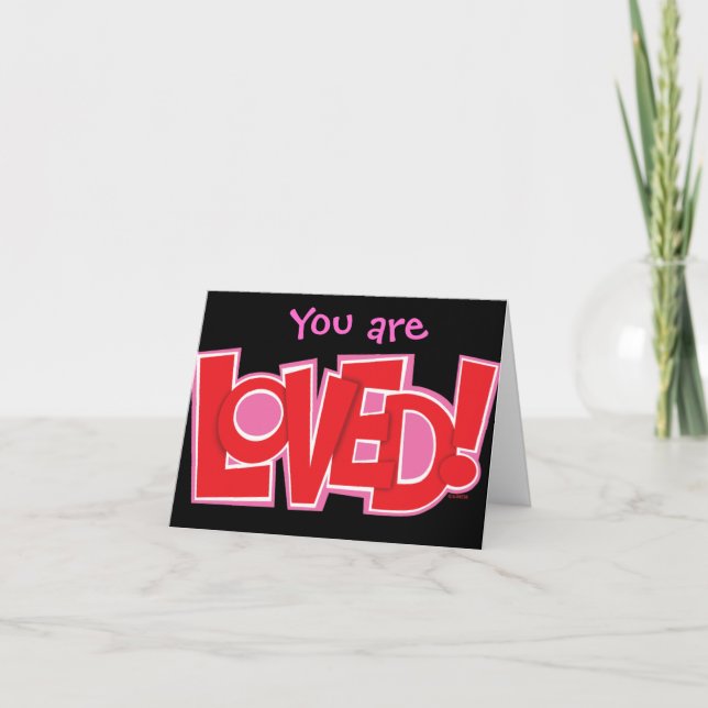 Tarjeta Festiva ¡Eres AMADO! (Anverso)