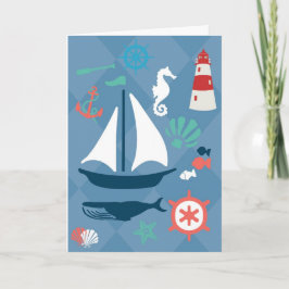 Tarjeta Festiva Eres el ancla de mi barco