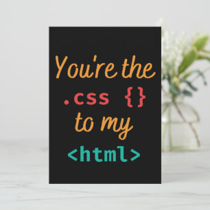 TARJETA FESTIVA ERES EL CSS DE MI HTML - DEV WEB