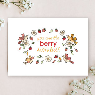 Tarjeta Festiva Eres el Día de San Valentín más dulce como una bay