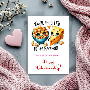 Tarjeta Festiva Eres el queso para mis macarrones Querido San Vale