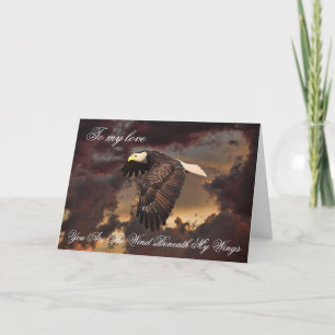 TARJETA FESTIVA ERES EL VIENTO DEBAJO DE MIS ALAS 2