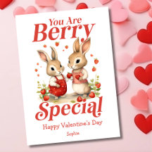 Eres especial de frambuesa San Valentín vintage