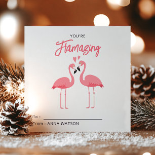 Tarjeta Festiva Eres Flamazing   Clase de San Valentín de Flamenco