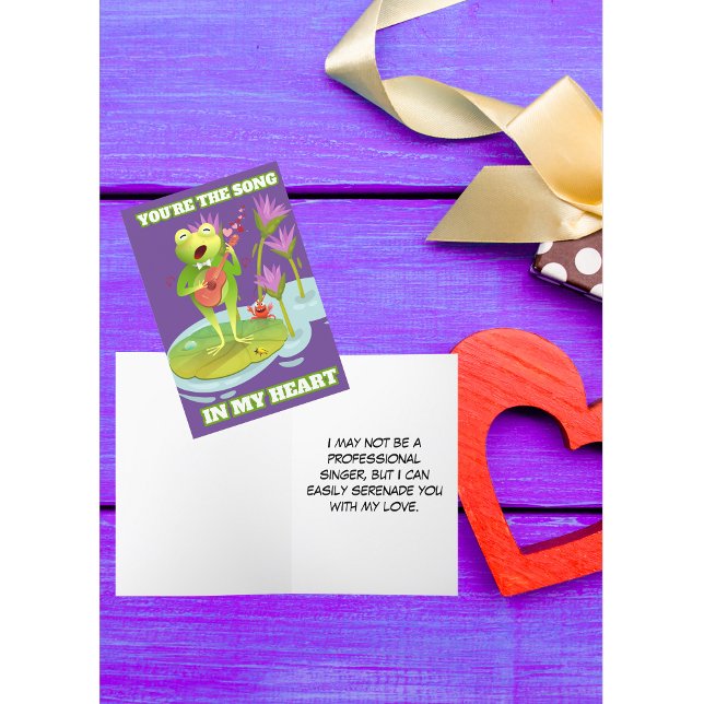 Tarjeta Festiva Eres La Canción En Mi Corazón (Subido por el creador)