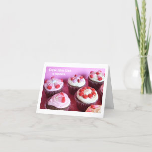Tarjeta Festiva Eres más amable que un pastel