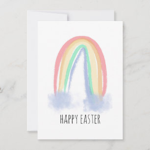 Tarjeta Festiva Eres mi arcoiris pintado con una acuarela brillant