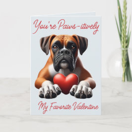 Tarjeta Festiva Eres mi mejor San Valentín favorito.