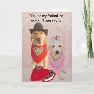 Tarjeta Festiva Eres mi Valentine,...