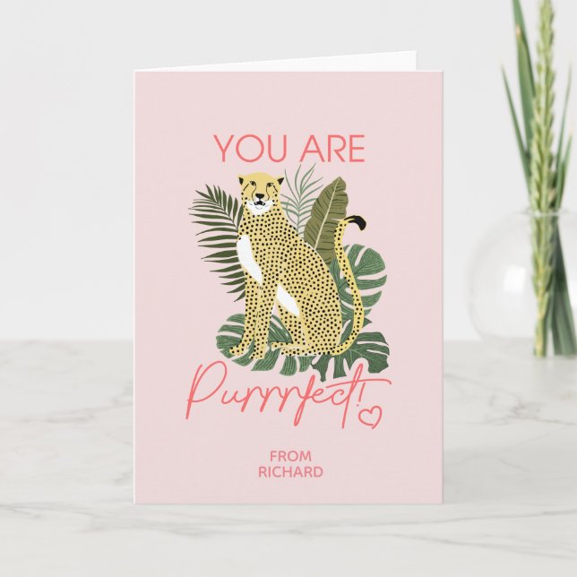 Tarjeta Festiva Eres perfecto (Anverso)
