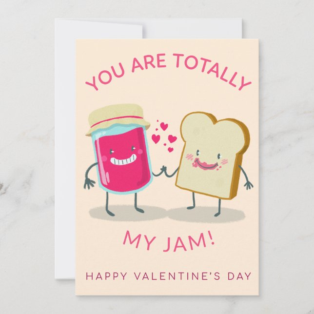 Tarjeta Festiva Eres Totalmente Mi Mermelada – Pan y Mermelada de  (Anverso)