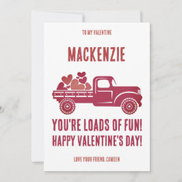 Tarjeta Festiva Eres un montón de diversión Día de San Valentín en