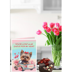 Tarjeta Festiva Eres una elección popular para mi corazón