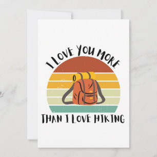 Tarjeta Festiva Es Divertido Que Te Amo Más De Lo Que Me Encanta E