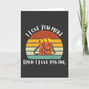 Tarjeta Festiva Es Divertido Que Te Amo Más De Lo Que Me Encanta S