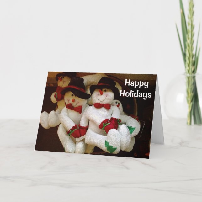 TARJETA FESTIVA "ES" EL MOMENTO MÁS MARAVILLOSO DEL AÑO (Anverso)