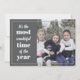 Tarjeta Festiva Es el momento más maravilloso del año foto