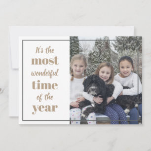 Tarjeta Festiva Es el momento más maravilloso del año foto