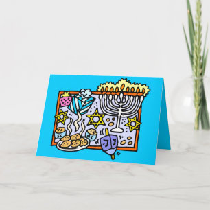 Tarjeta Festiva ¡Es Jánuca!