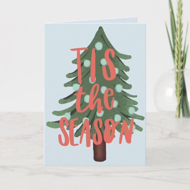 Tarjeta Festiva es la temporada (Anverso)