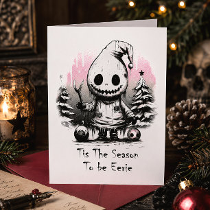 Tarjeta Festiva Es la temporada para ser espeluznante y fantasmal
