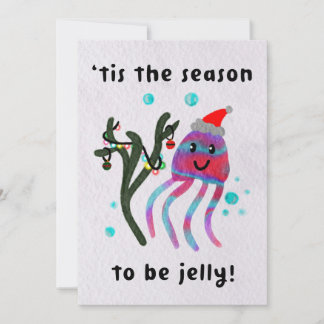 Tarjeta Festiva Es la temporada para ser gelatina!