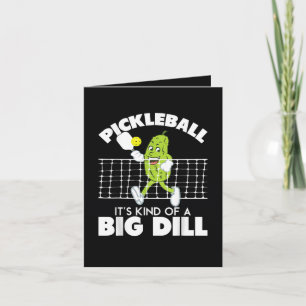 Tarjeta Festiva Es medio un gran enredo - Remo de pickleball diver