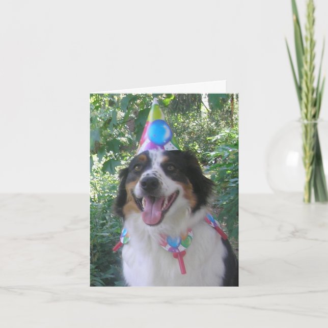 Tarjeta Festiva "¡Es tu día!" (Anverso)