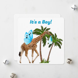 Tarjeta Festiva Es un Boy Notecard