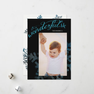 Tarjeta Festiva Es una foto maravillosa de la vida