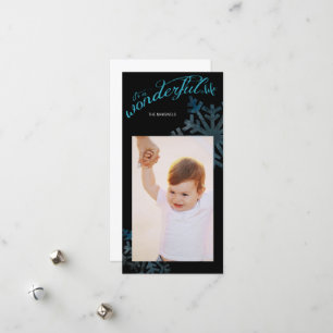 Tarjeta Festiva Es una maravillosa foto de feriado de vida