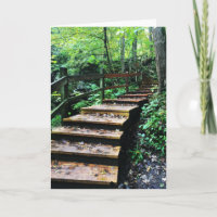 escalera del parque estatal de las cuevas de maquo