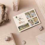 Tarjeta Festiva Escándalo moderno Boho Familia Neutral 5 Foto Merr<br><div class="desc">'Bienvenido el espíritu de los Navidades a tu casa este año y añade un toque moderno de estilo boho a tus saludos de vacaciones con esta foto neutral de la familia ¡Feliz Navidad! Con sus colores cálidos y terráneos, seguro que le dará una sensación de paz y alegría a su...</div>