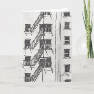 Tarjeta Festiva Escape de incendios