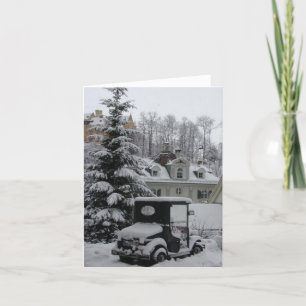 Tarjeta Festiva Escena 2004 del invierno de Neuschwanstein