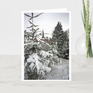 Tarjeta Festiva Escena de navidades