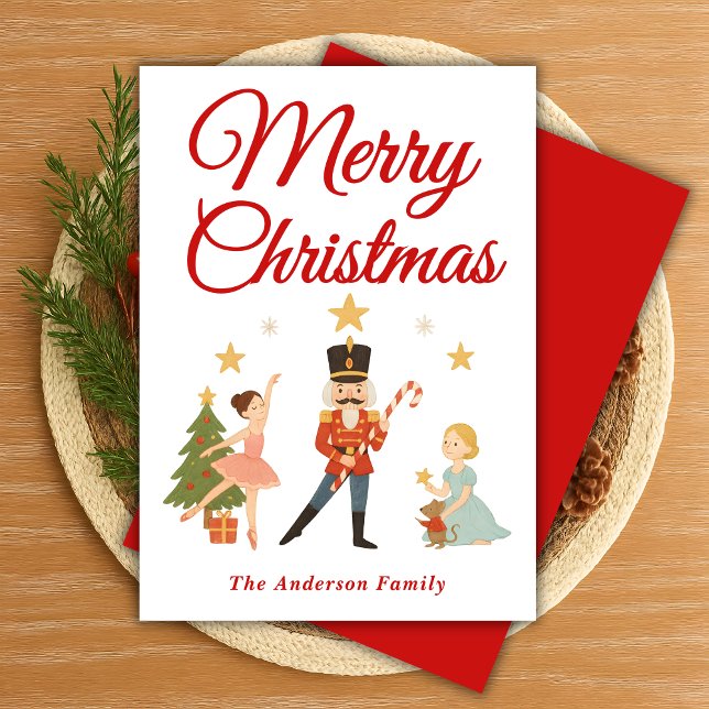 Tarjeta Festiva Escena de Navidades de ballet de cazabombardos (Subido por el creador)