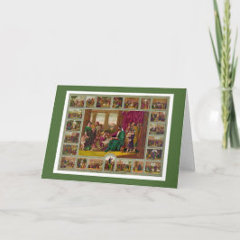 Tarjeta Festiva Escenas de la vida de Jesús