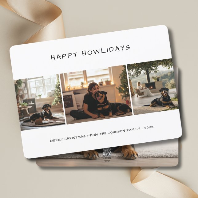 Tarjeta Festiva Escritura a mano Feliz Día de los Perros de Howlid (Subido por el creador)