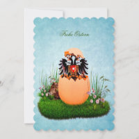 Escudo de armas austríaco del imperio de "Frohe