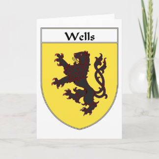 Tarjeta Festiva Escudo de armas/escudo familiar